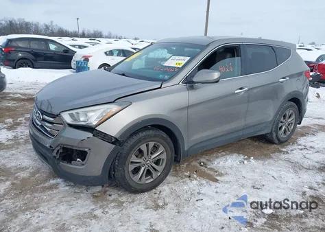 2014 Hyundai Santa Fe Sport 2.4L from USA, damaged, VIN 5XYZT3LB4EG151065